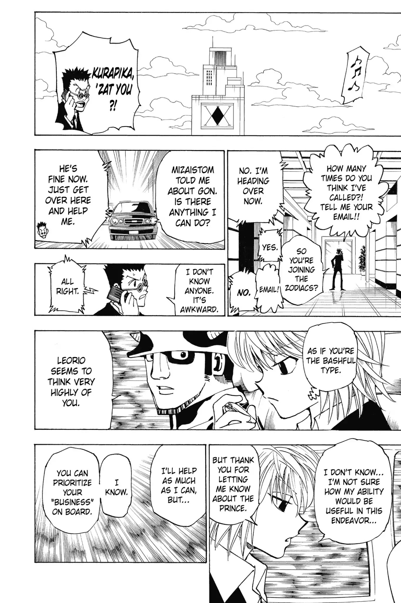 Hunter X Hunter chapter 344 page 9
