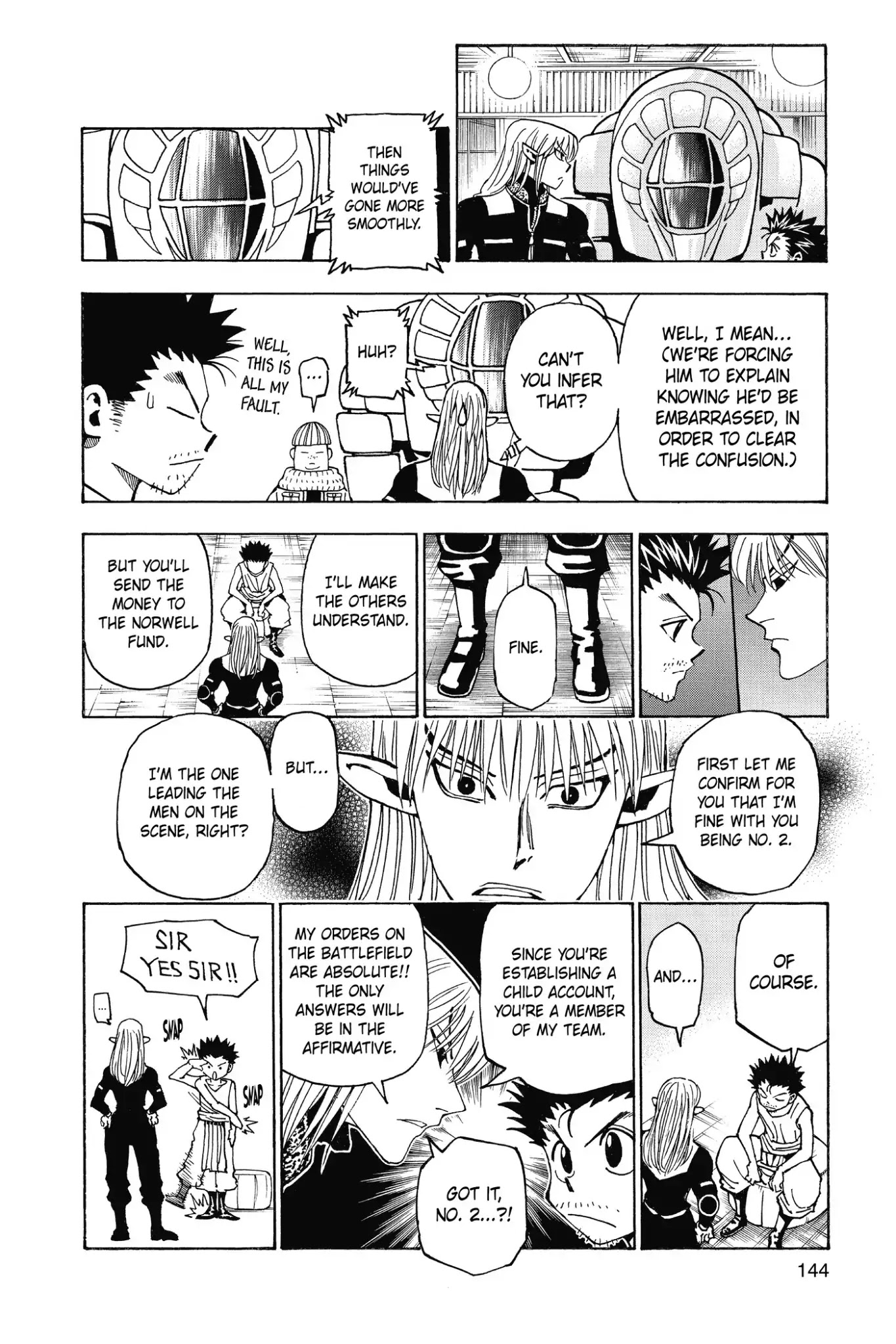 Hunter X Hunter chapter 347 page 18