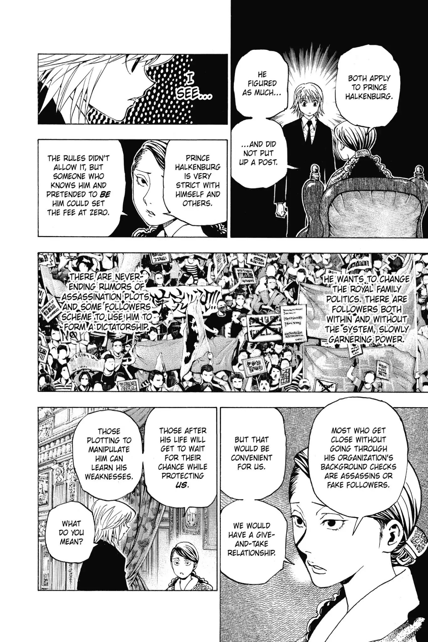 Hunter X Hunter chapter 350 page 14