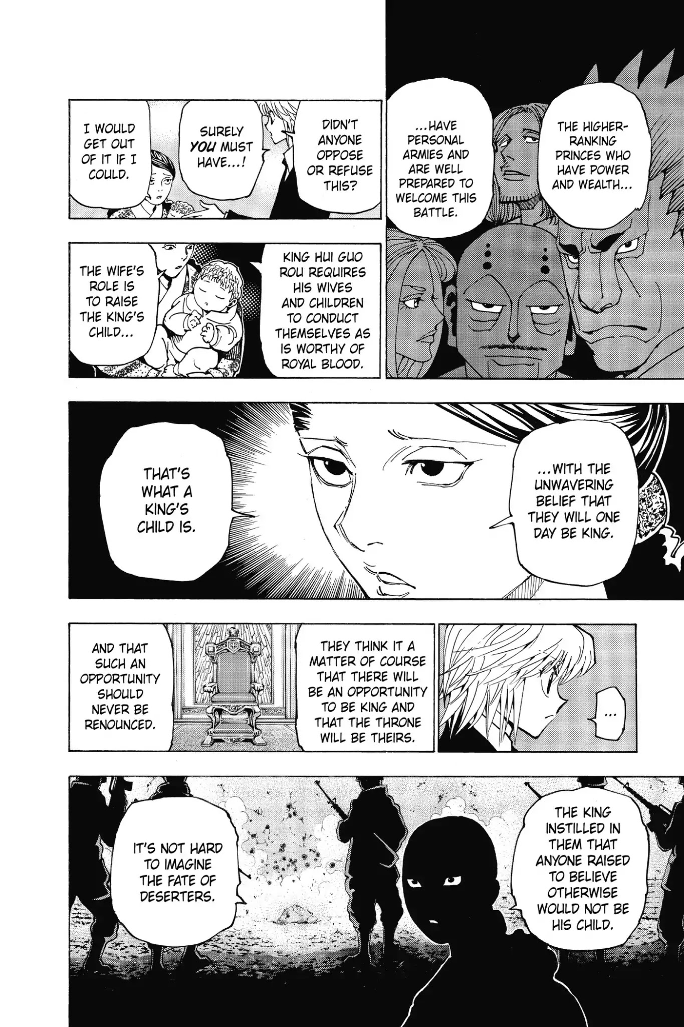 Hunter X Hunter chapter 350 page 16