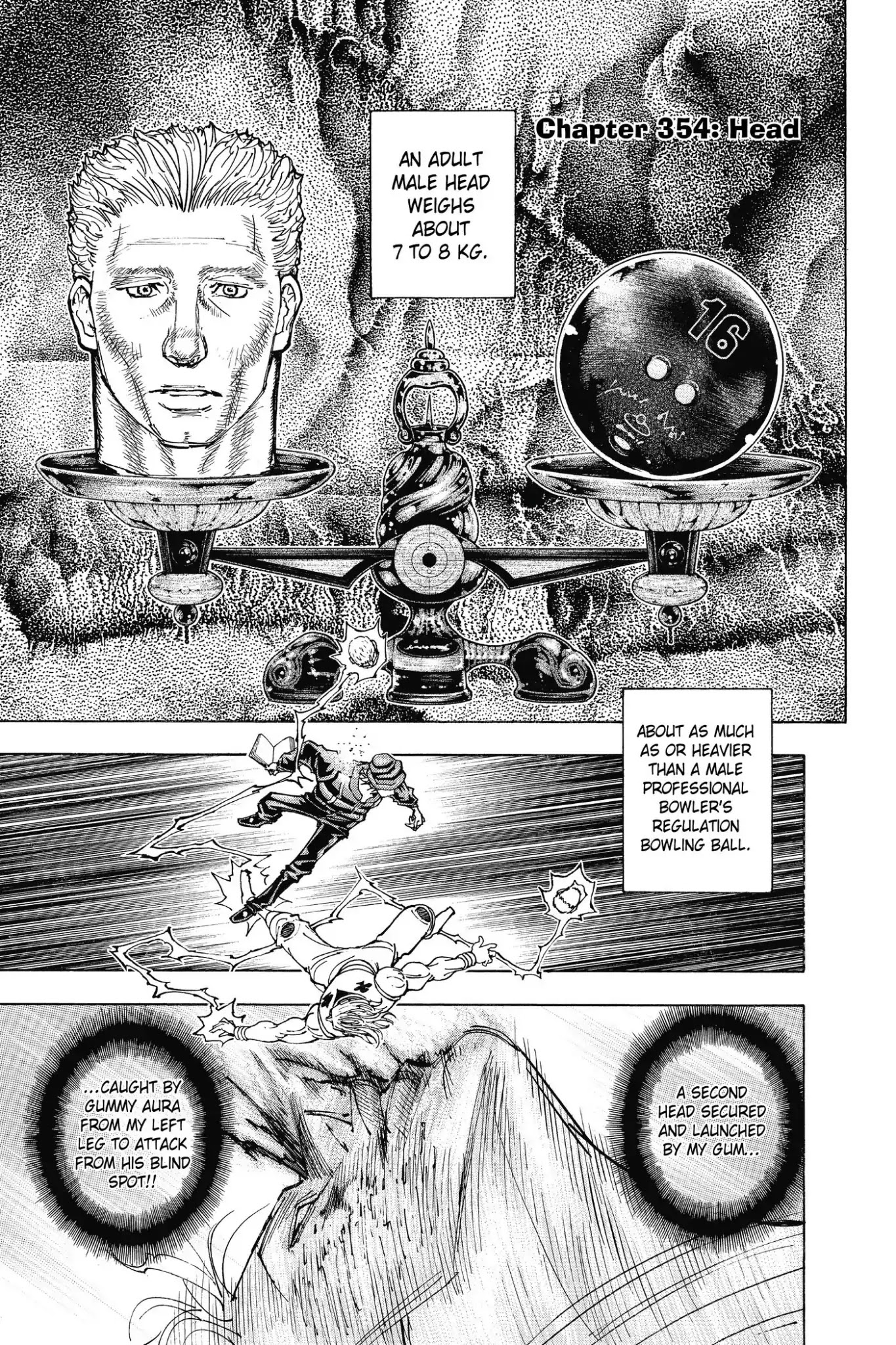 Hunter X Hunter chapter 354 page 1
