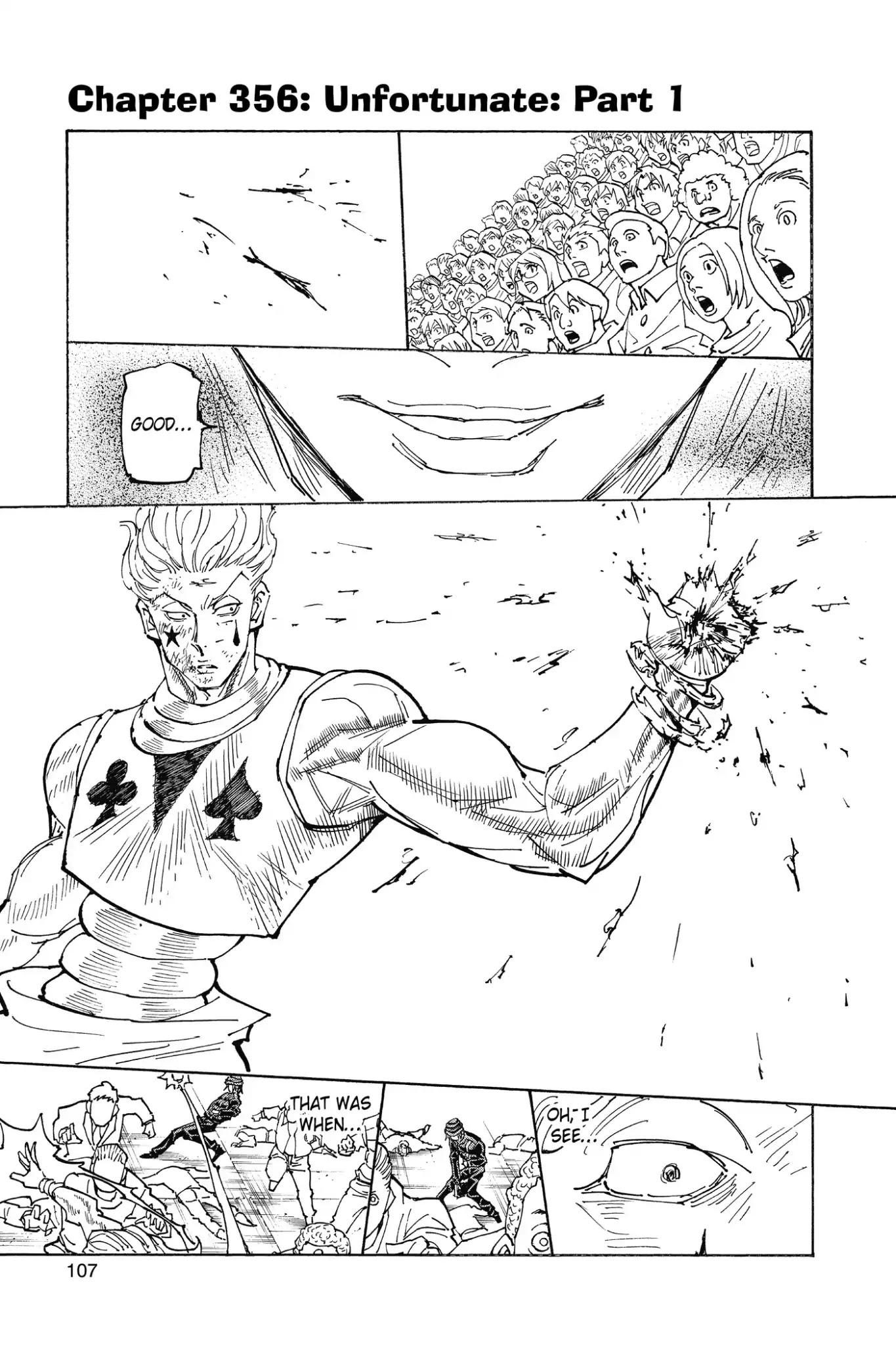 Hunter X Hunter chapter 356 page 1