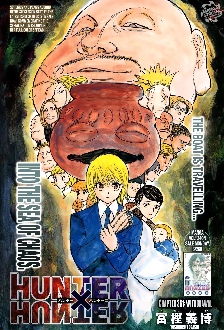 Hunter X Hunter chapter 361 page 1