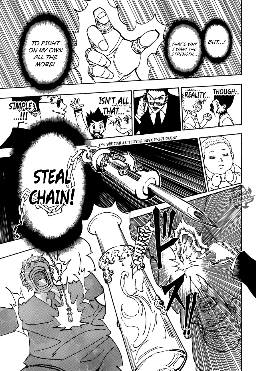Hunter X Hunter chapter 361 page 10