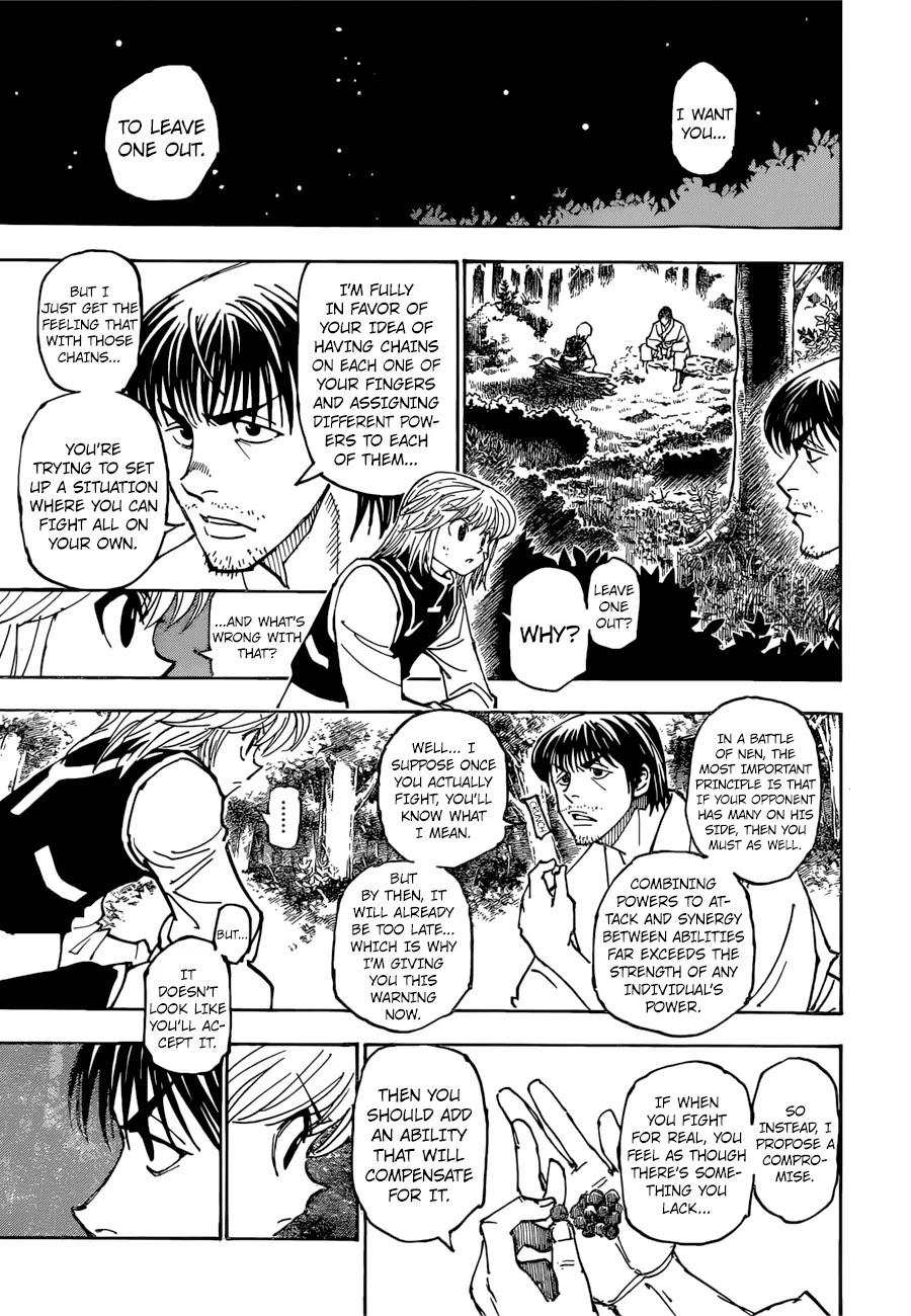 Hunter X Hunter chapter 361 page 8