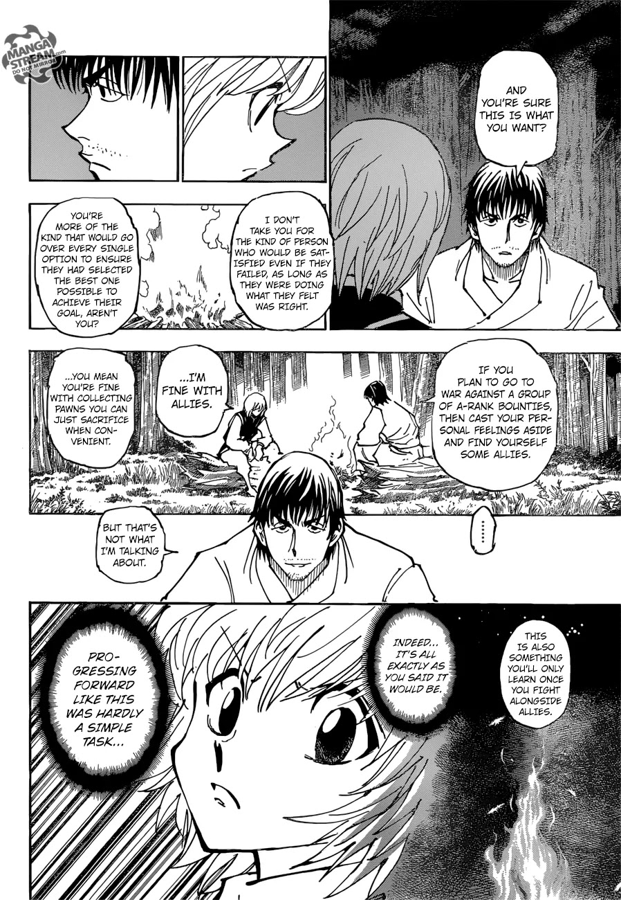 Hunter X Hunter chapter 361 page 9
