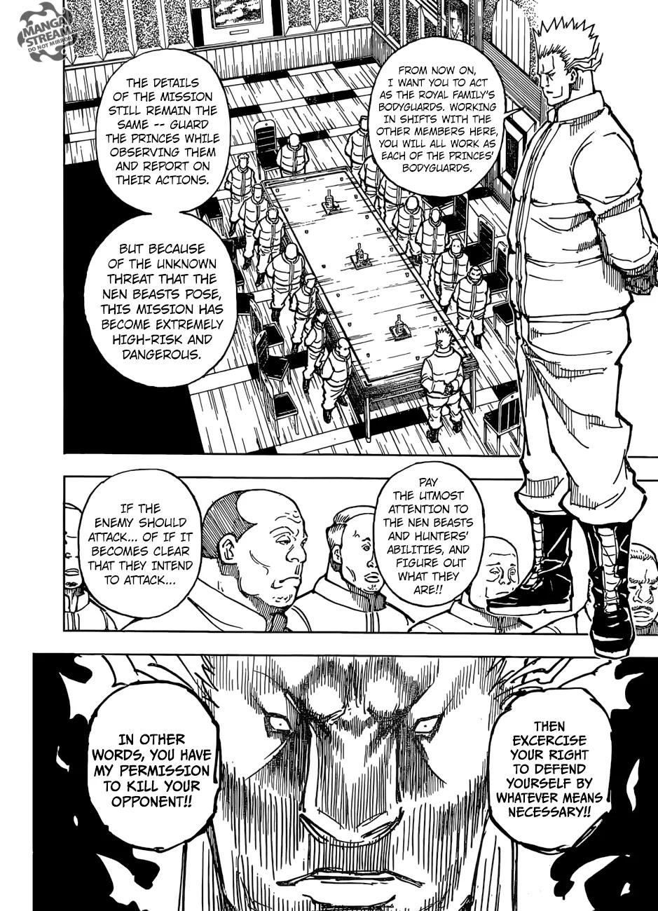 Hunter X Hunter chapter 363 page 14