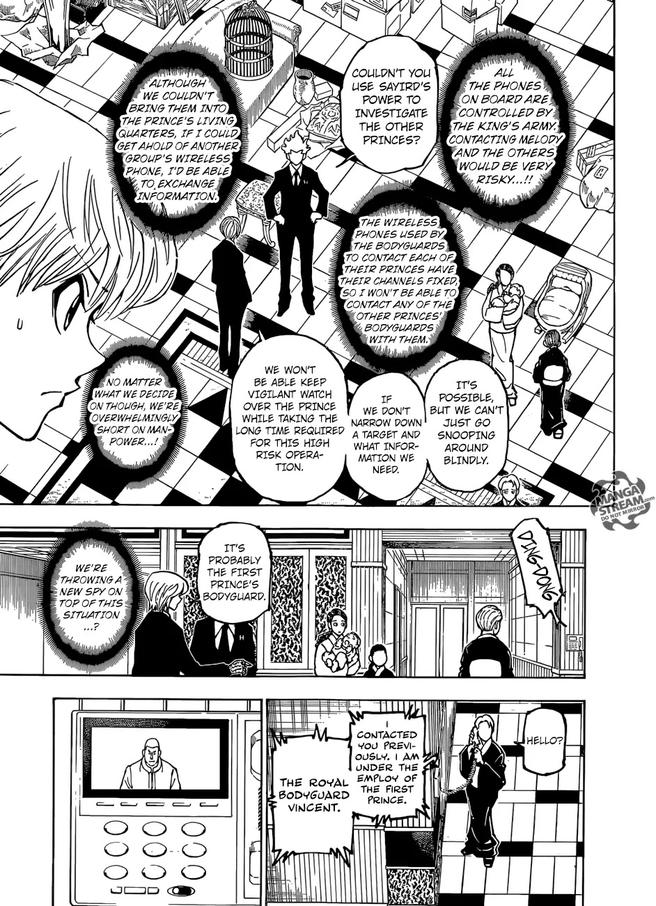 Hunter X Hunter chapter 363 page 17