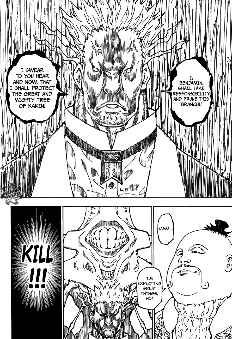 Hunter X Hunter chapter 363 page 8