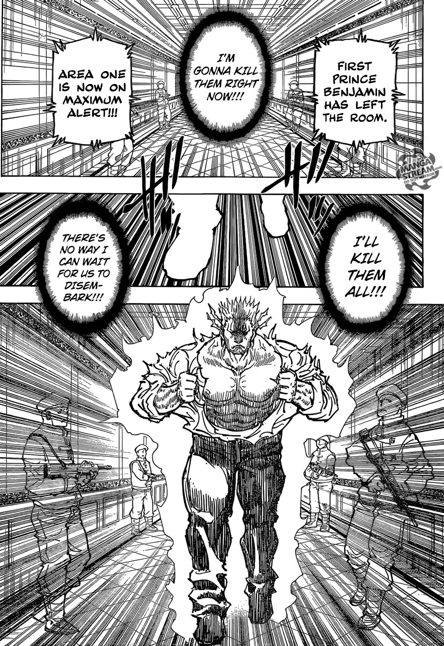 Hunter X Hunter chapter 363 page 9