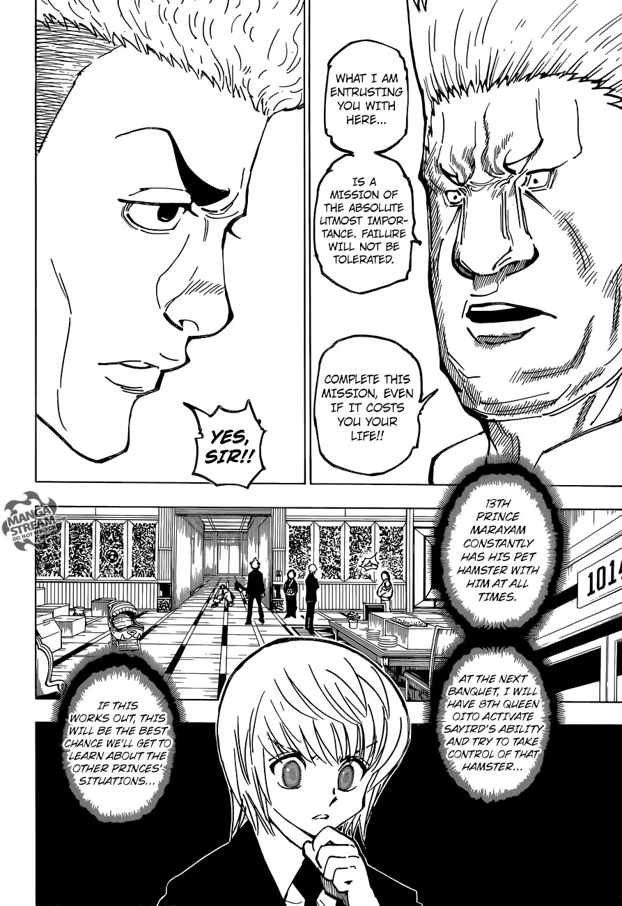 Hunter X Hunter chapter 364 page 17