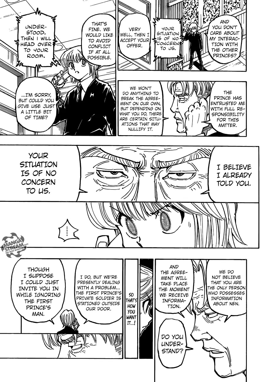 Hunter X Hunter chapter 365 page 10
