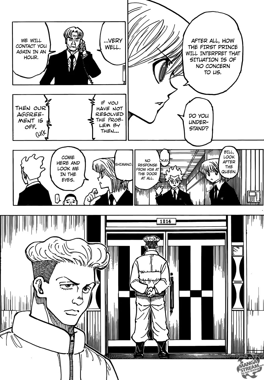 Hunter X Hunter chapter 365 page 11