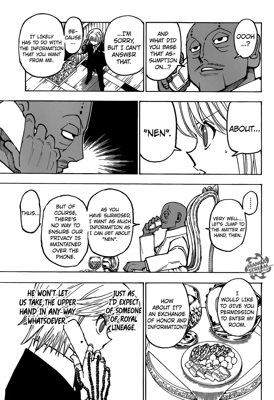 Hunter X Hunter chapter 365 page 8