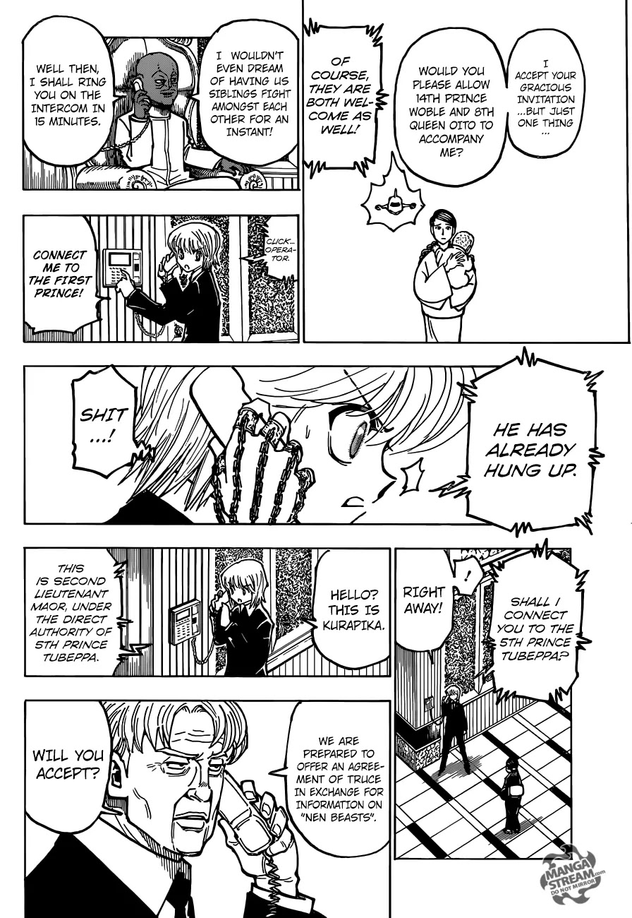Hunter X Hunter chapter 365 page 9