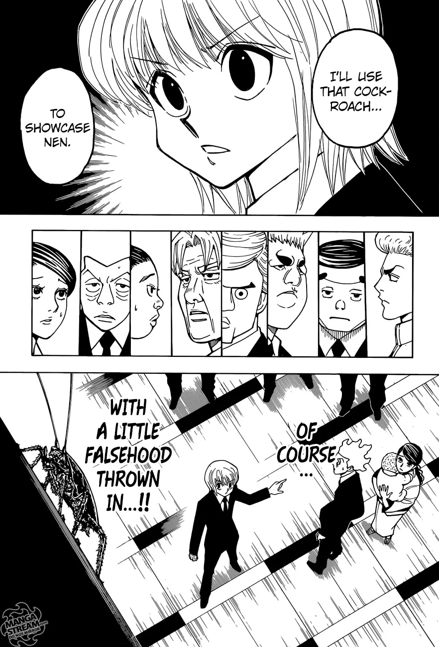 Hunter X Hunter chapter 367 page 12