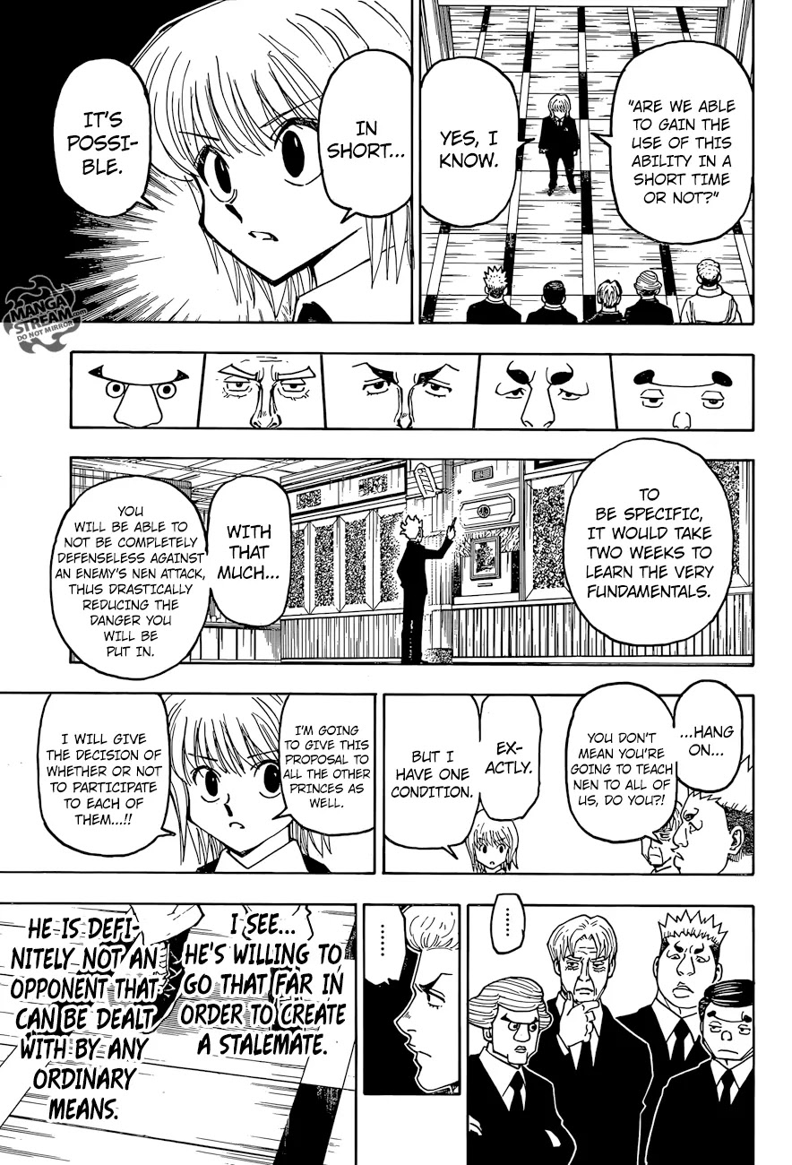 Hunter X Hunter chapter 367 page 20