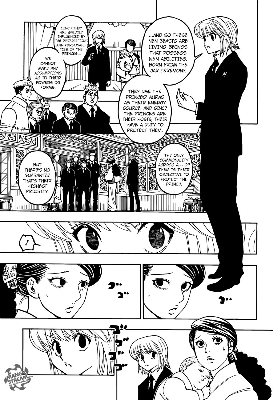 Hunter X Hunter chapter 367 page 8