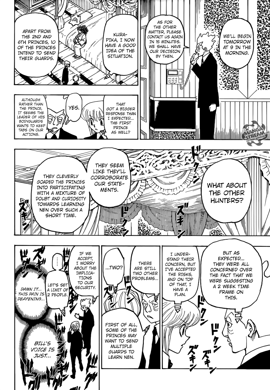 Hunter X Hunter chapter 368 page 14