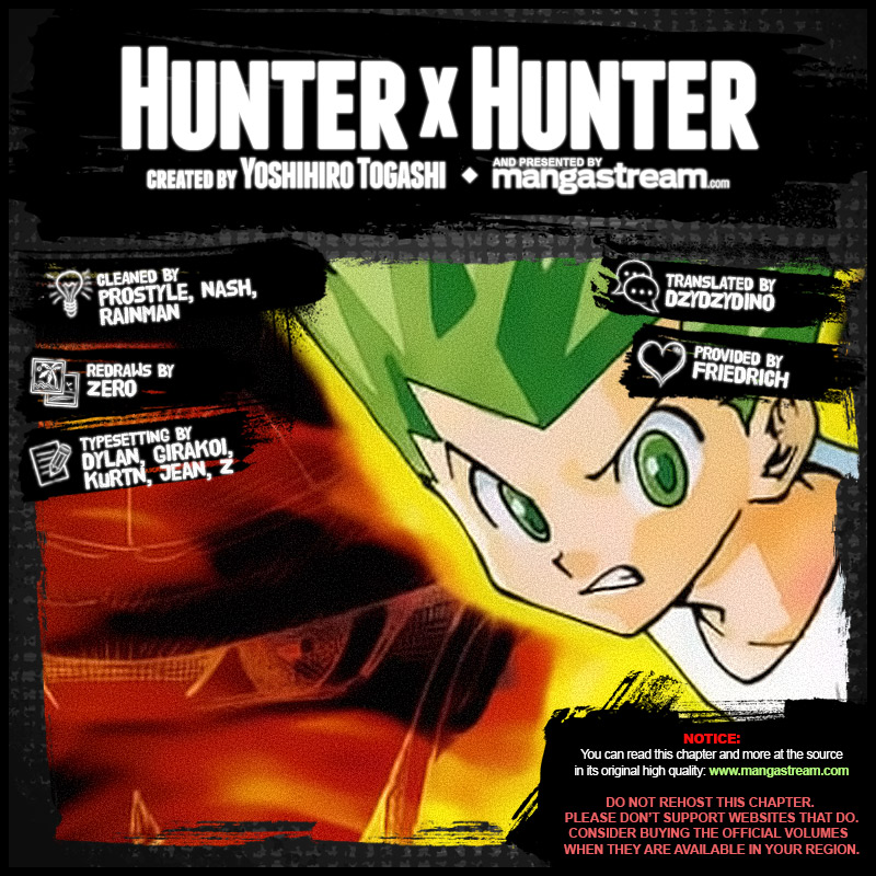 Hunter X Hunter chapter 368 page 2