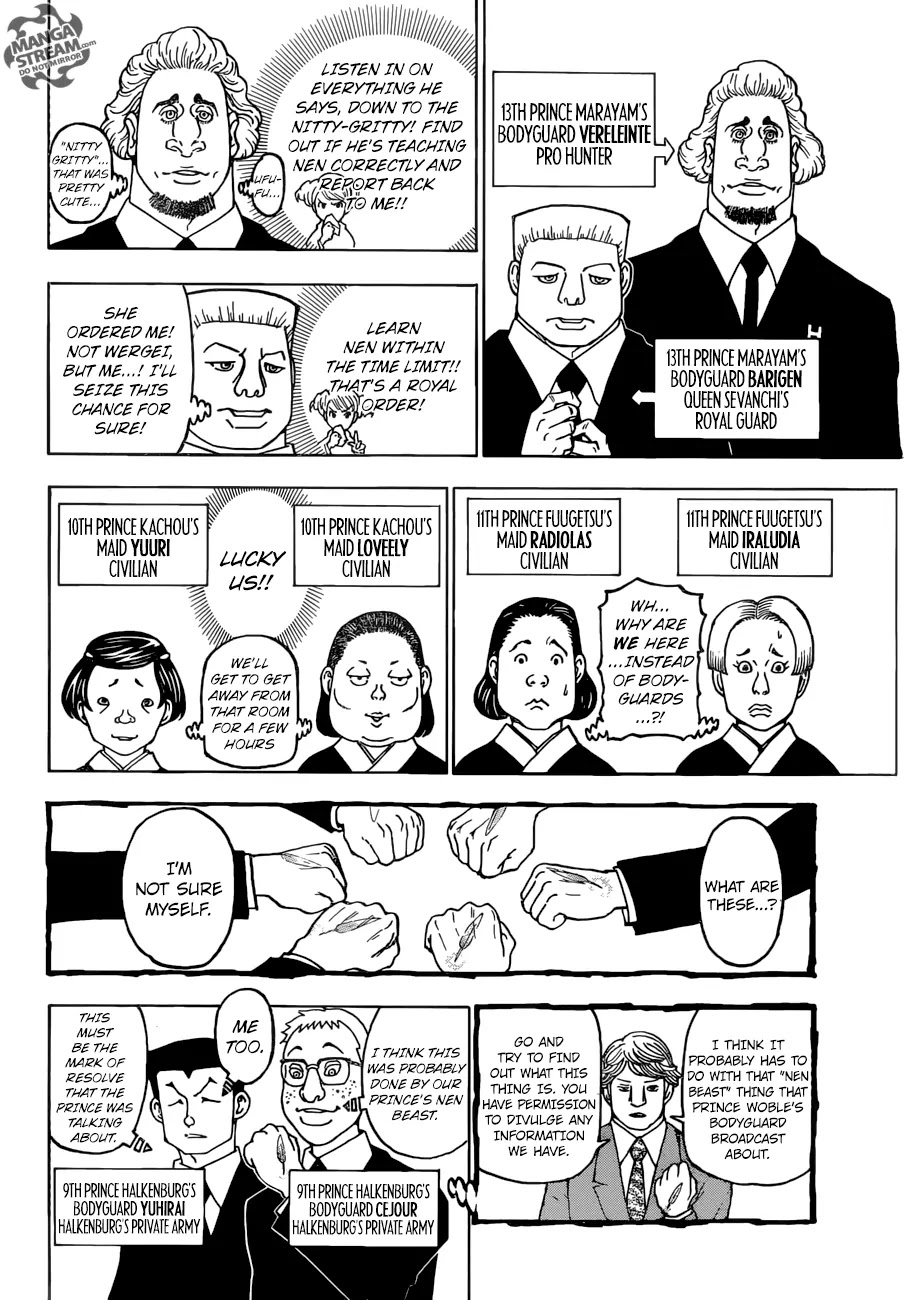 Hunter X Hunter chapter 369 page 18
