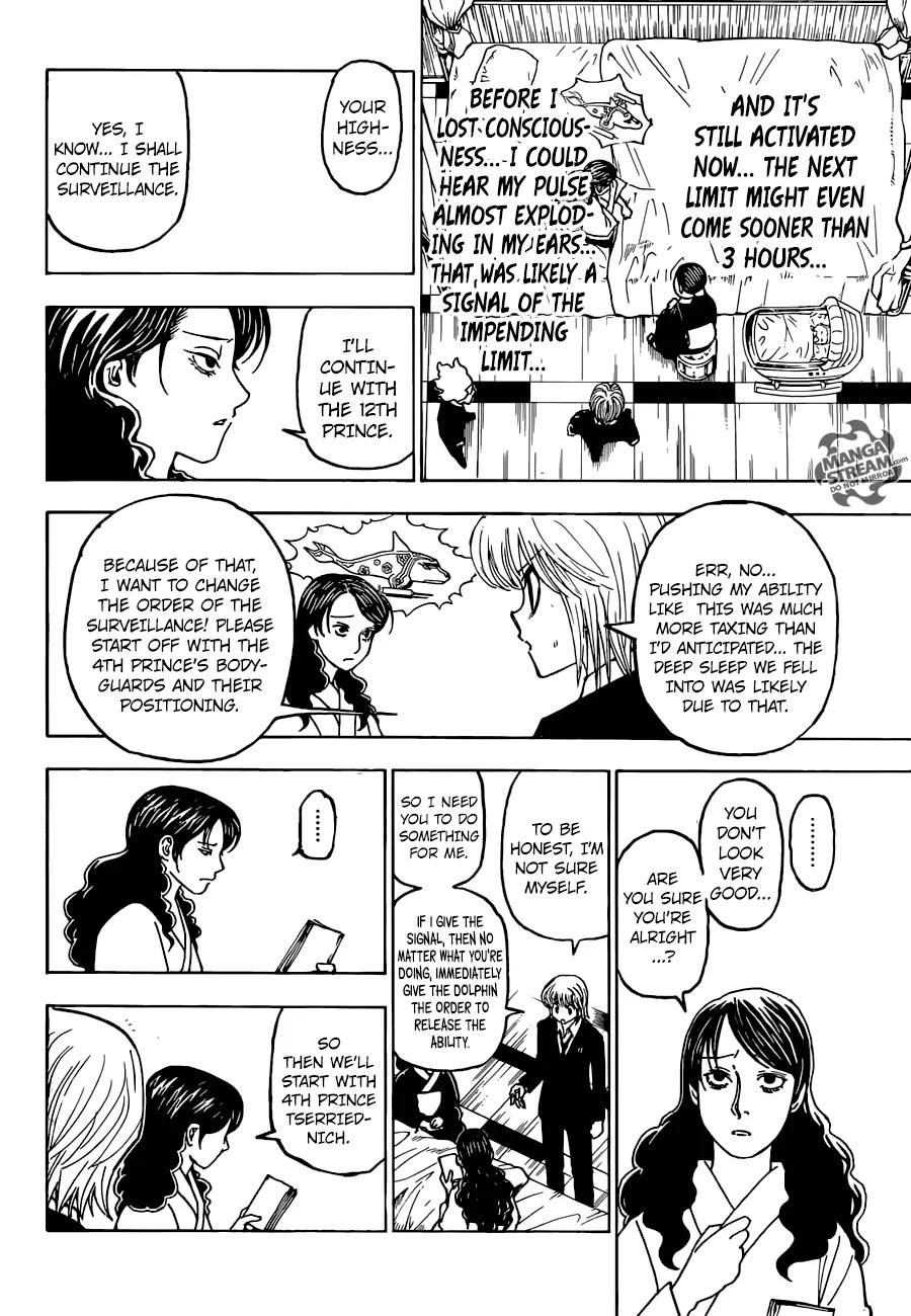 Hunter X Hunter chapter 369 page 8