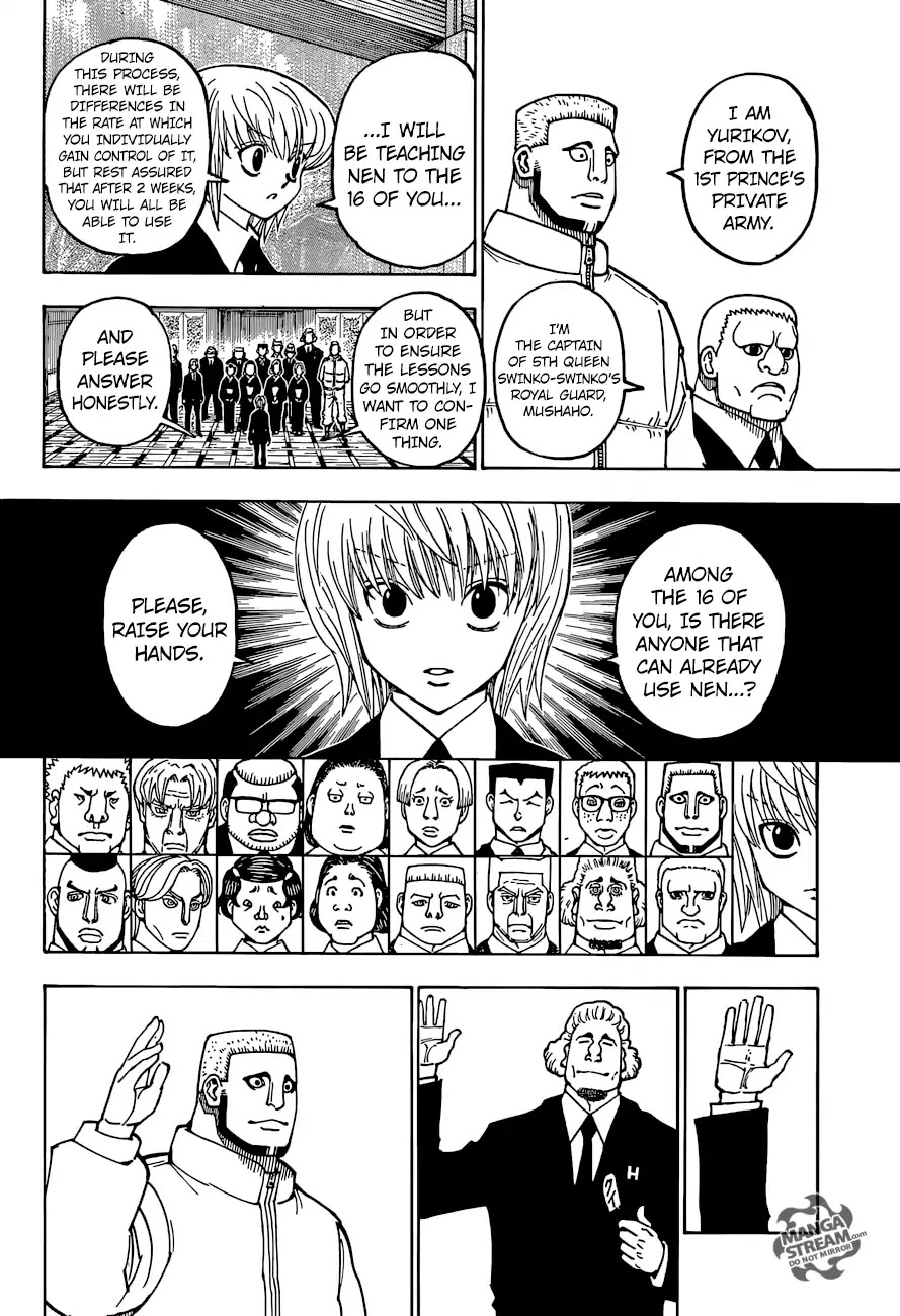 Hunter X Hunter chapter 370 page 12
