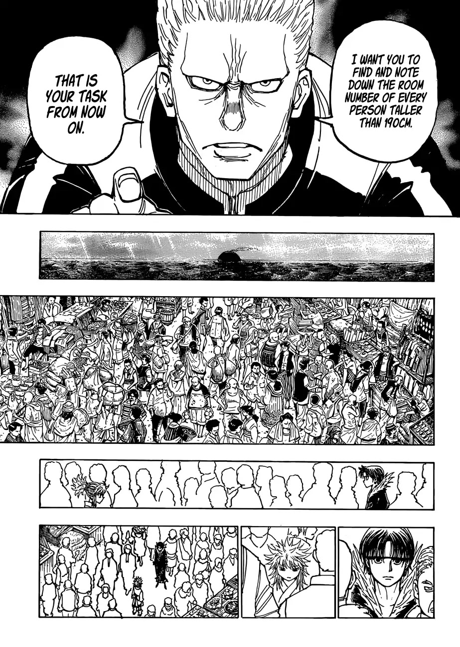 Hunter X Hunter chapter 371 page 17