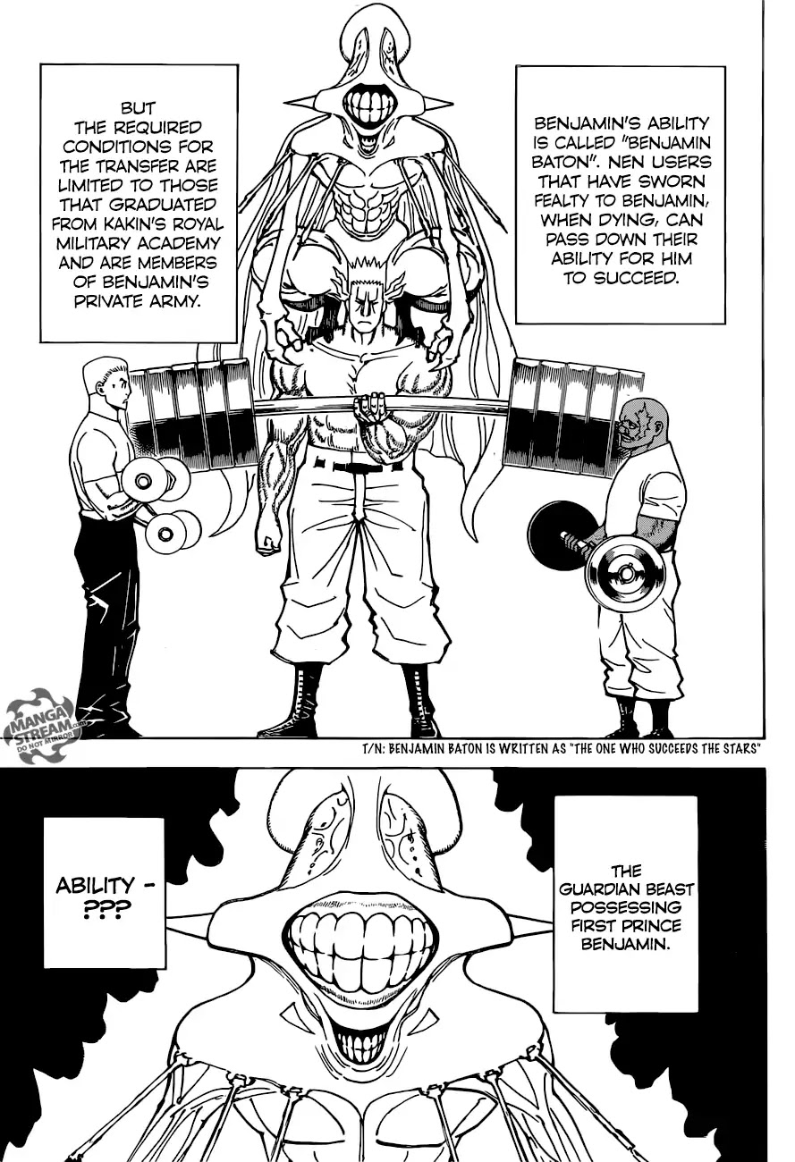Hunter X Hunter chapter 373 page 19