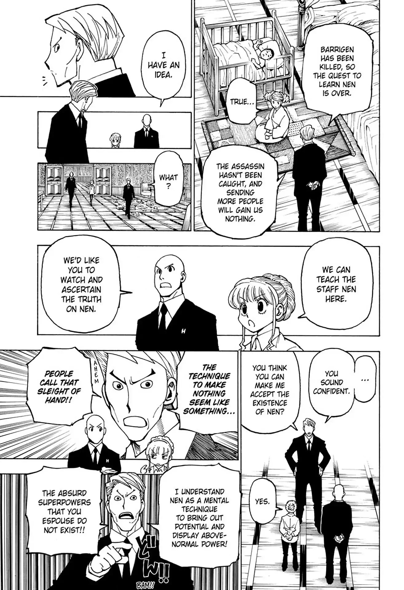 Hunter X Hunter chapter 375 page 12