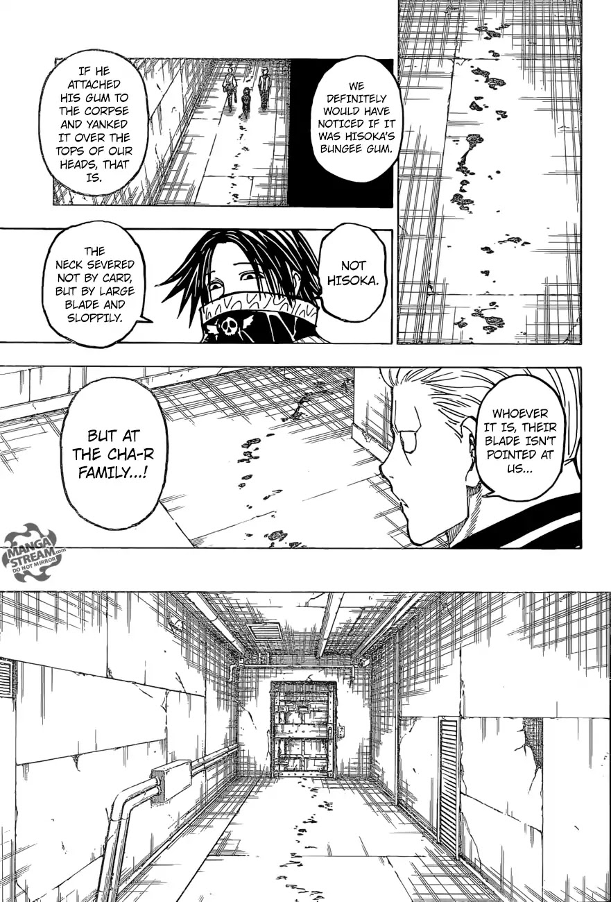 Hunter X Hunter chapter 379 page 12