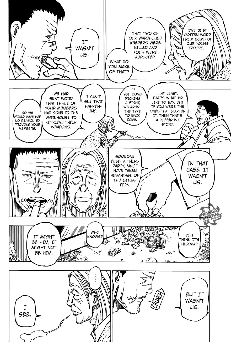 Hunter X Hunter chapter 379 page 17