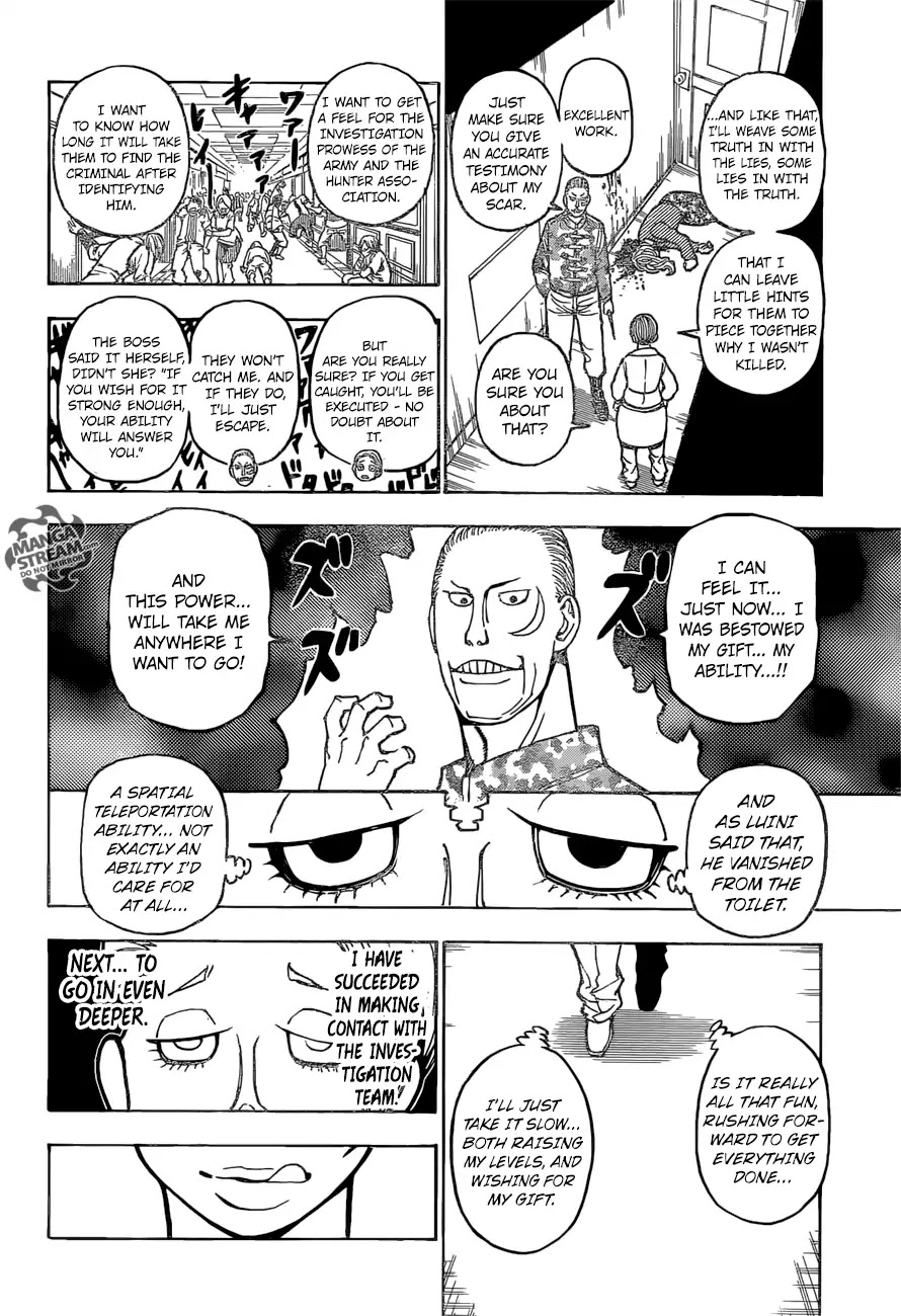 Hunter X Hunter chapter 379 page 7