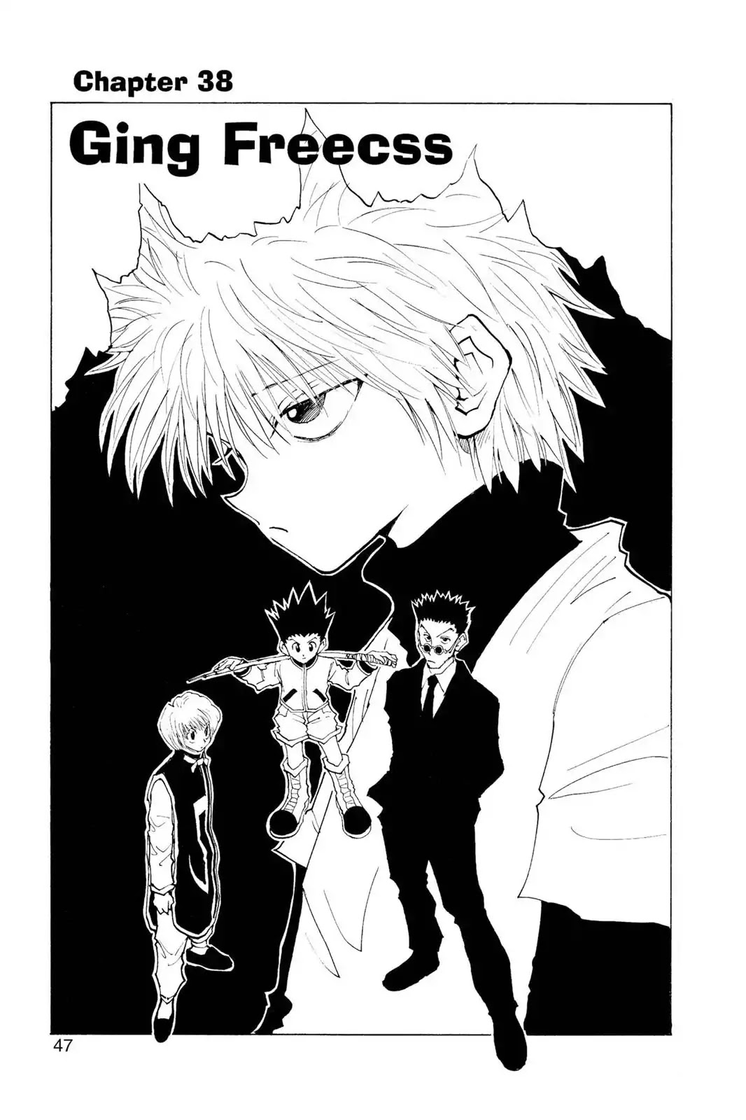 Hunter X Hunter chapter 38 page 1