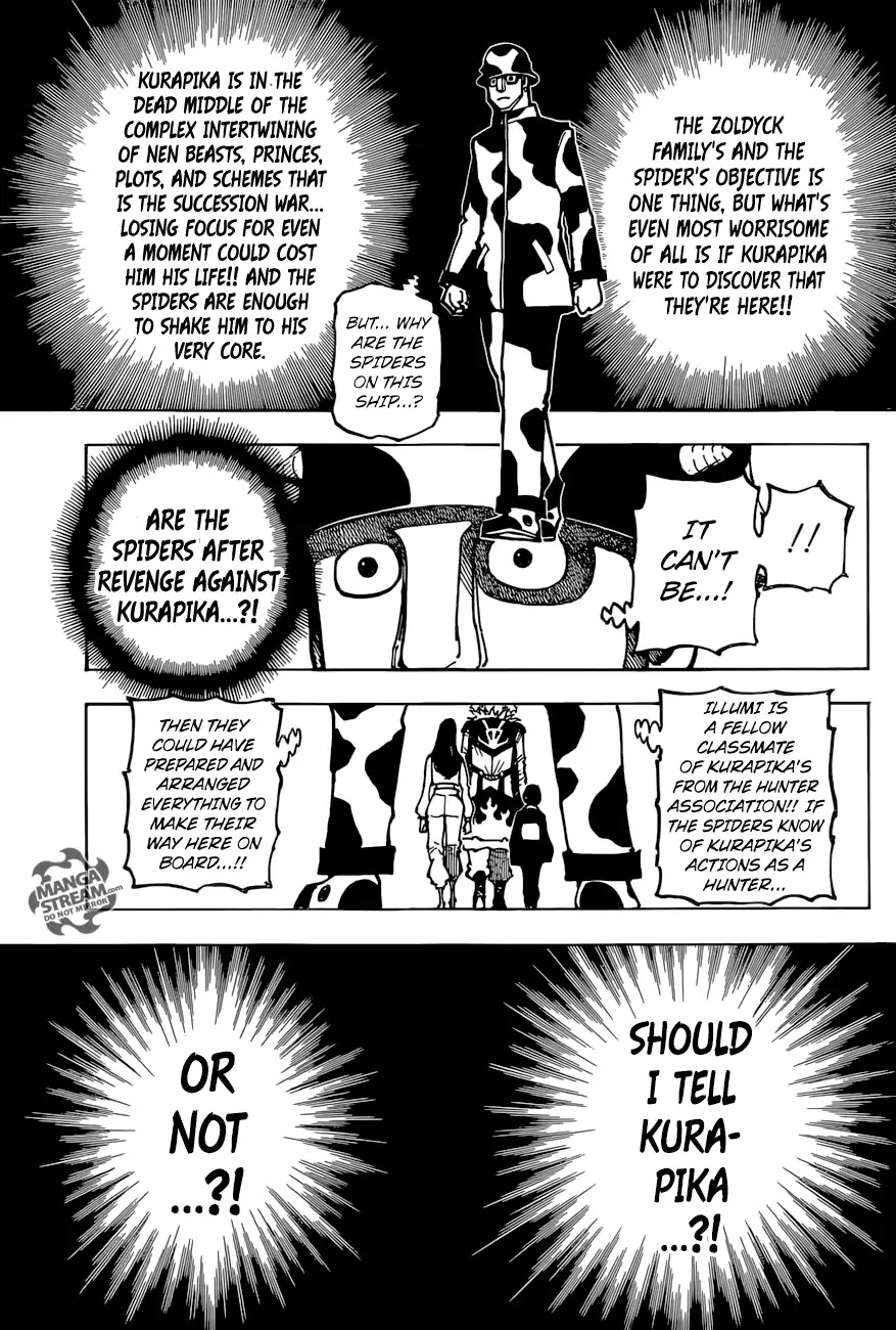 Hunter X Hunter chapter 380 page 17