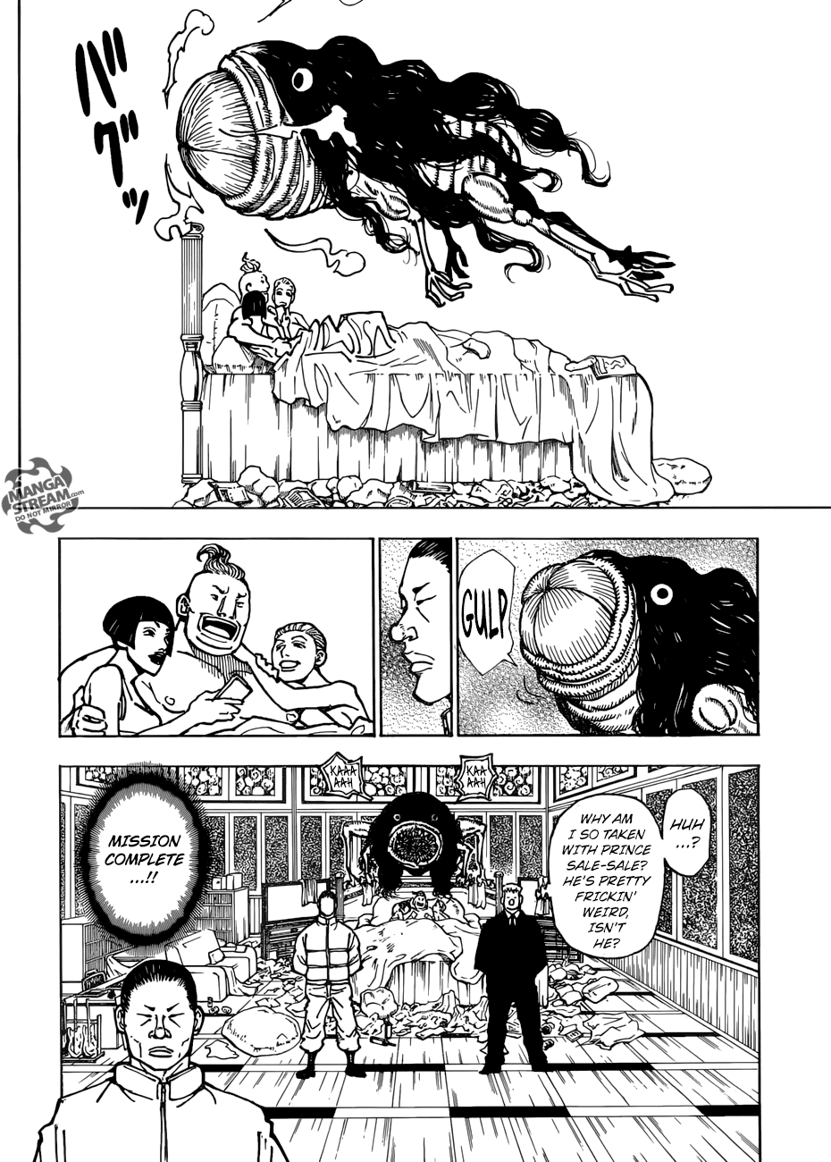 Hunter X Hunter chapter 381 page 17