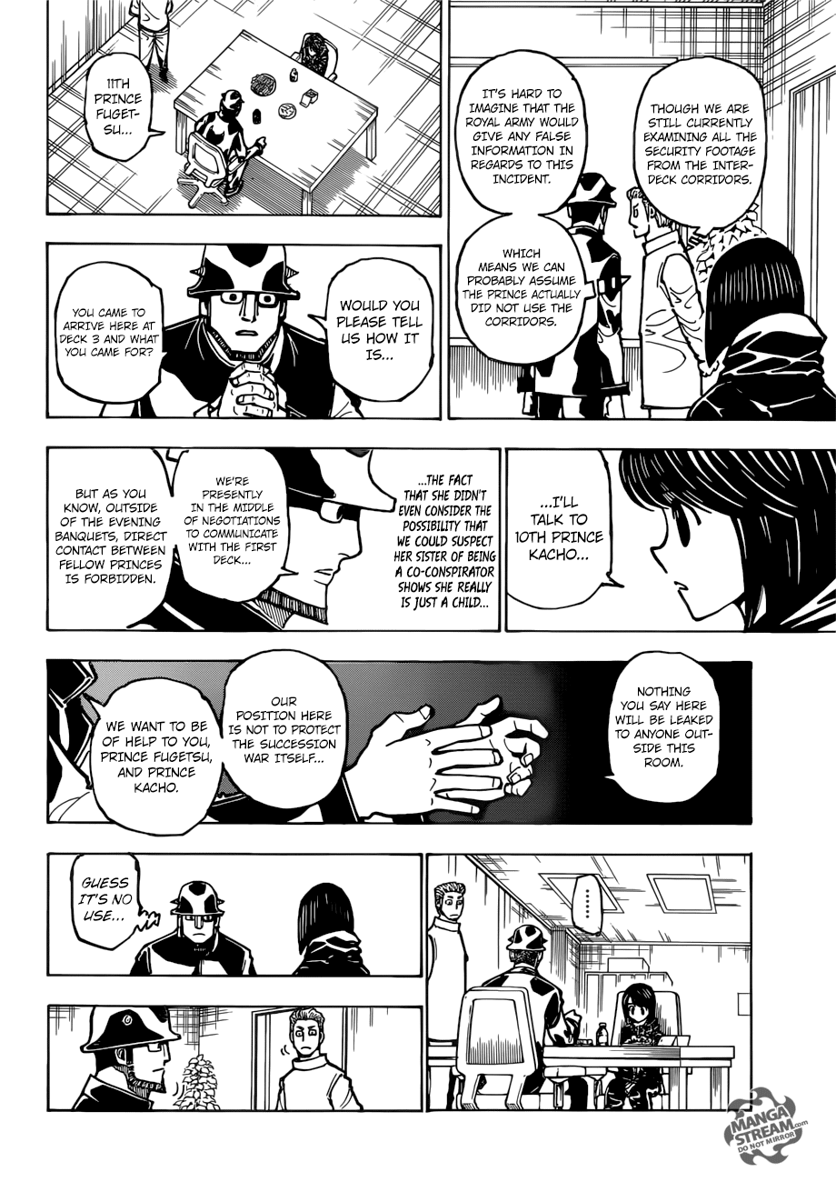 Hunter X Hunter chapter 381 page 5