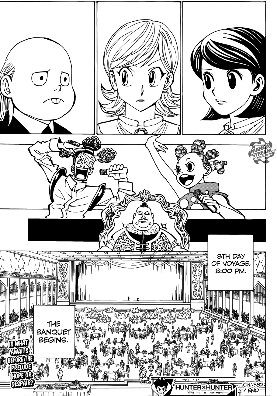 Hunter X Hunter chapter 382 page 19