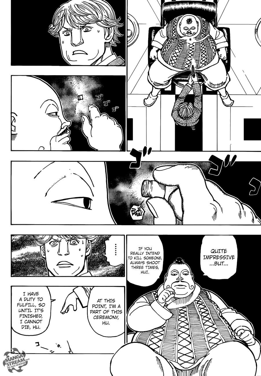 Hunter X Hunter chapter 382 page 8