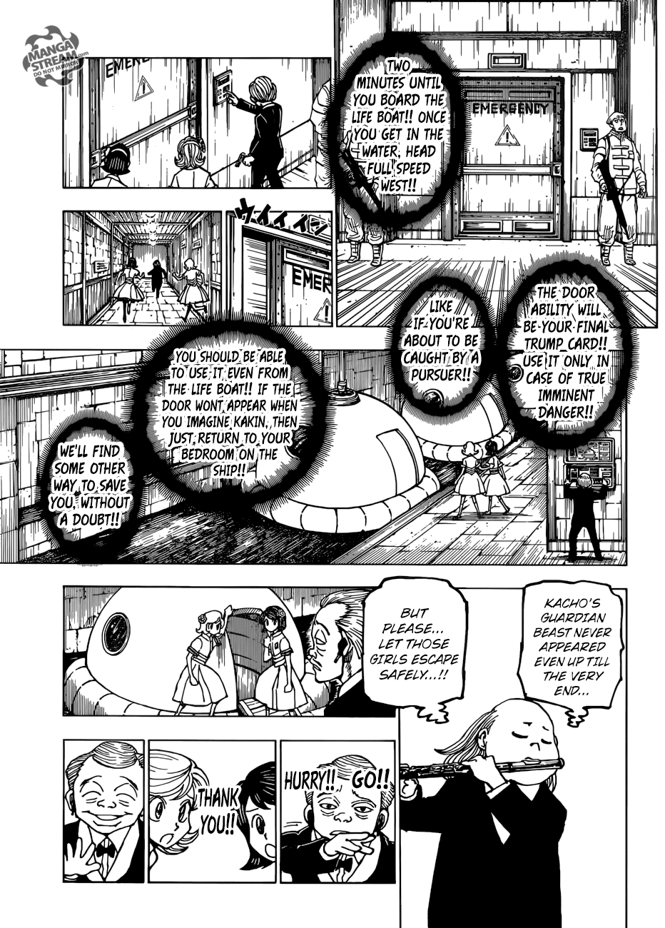 Hunter X Hunter chapter 383 page 11
