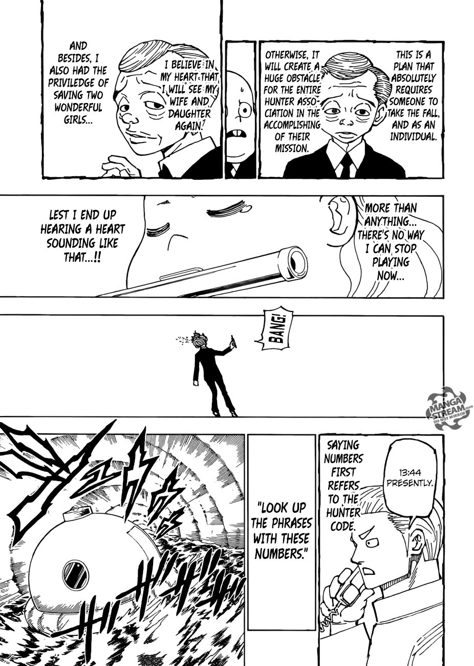 Hunter X Hunter chapter 383 page 13