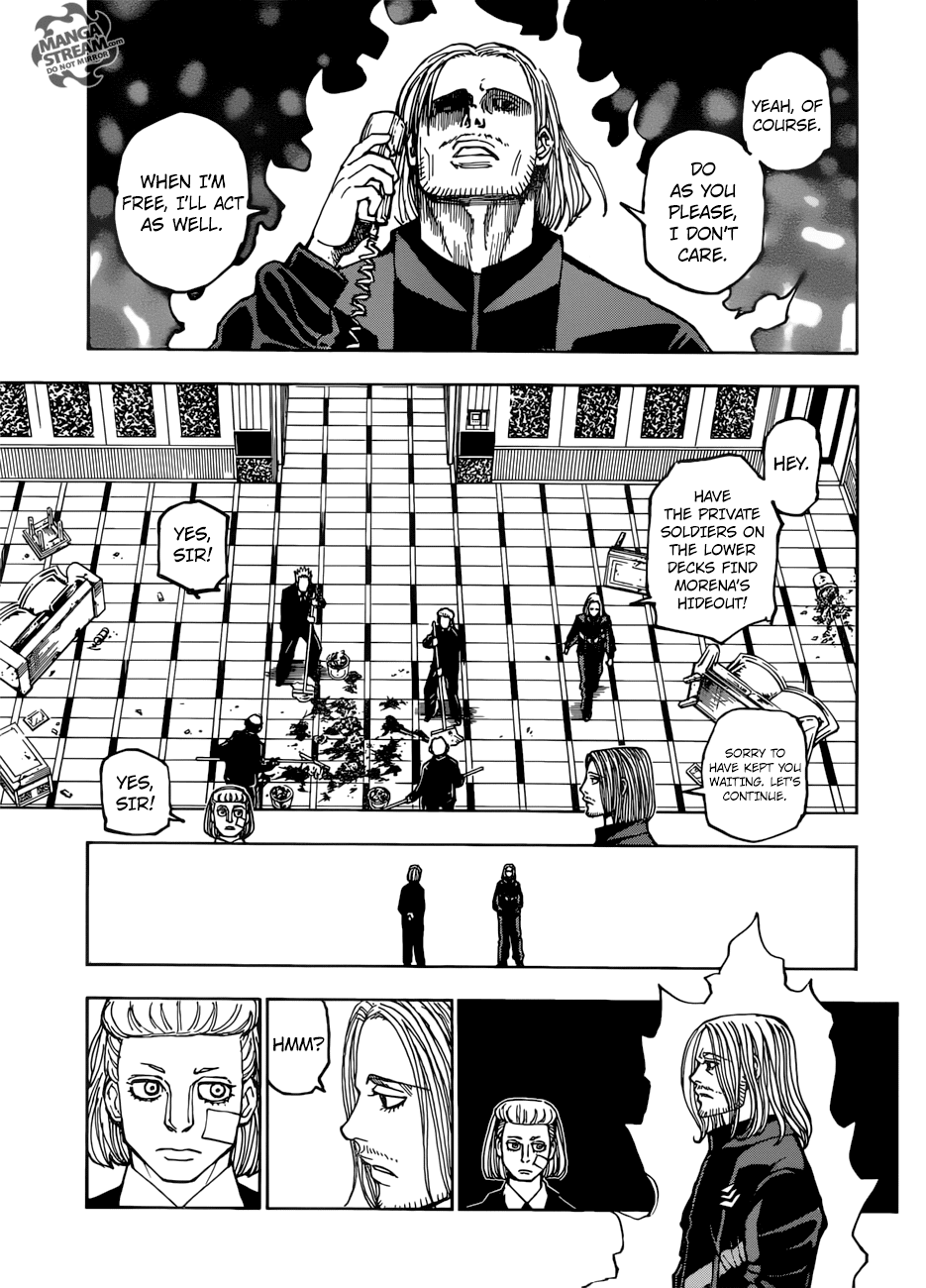 Hunter X Hunter chapter 384 page 10