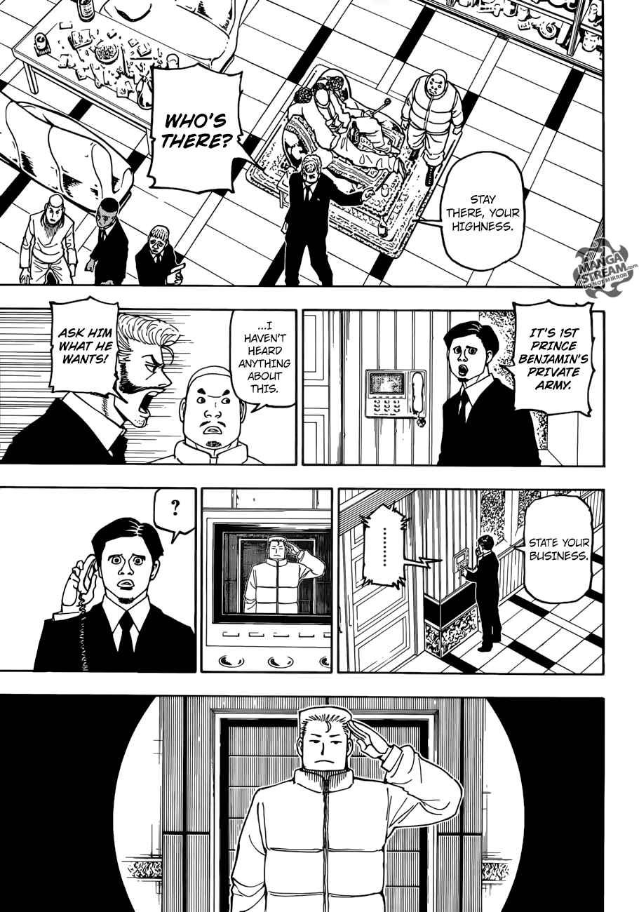 Hunter X Hunter chapter 386 page 10