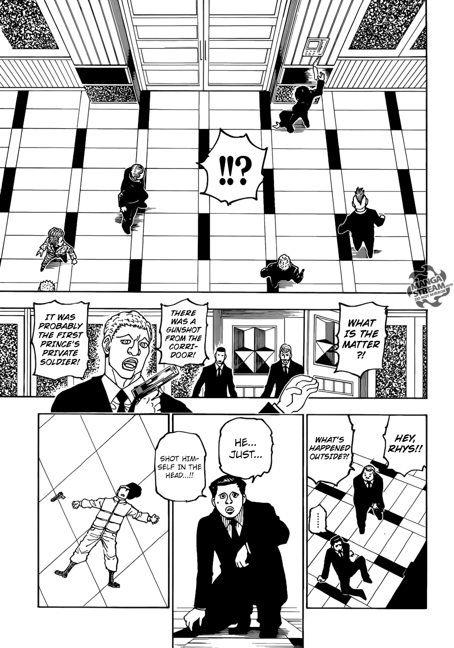 Hunter X Hunter chapter 386 page 12