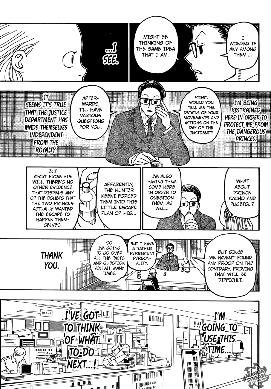 Hunter X Hunter chapter 386 page 4