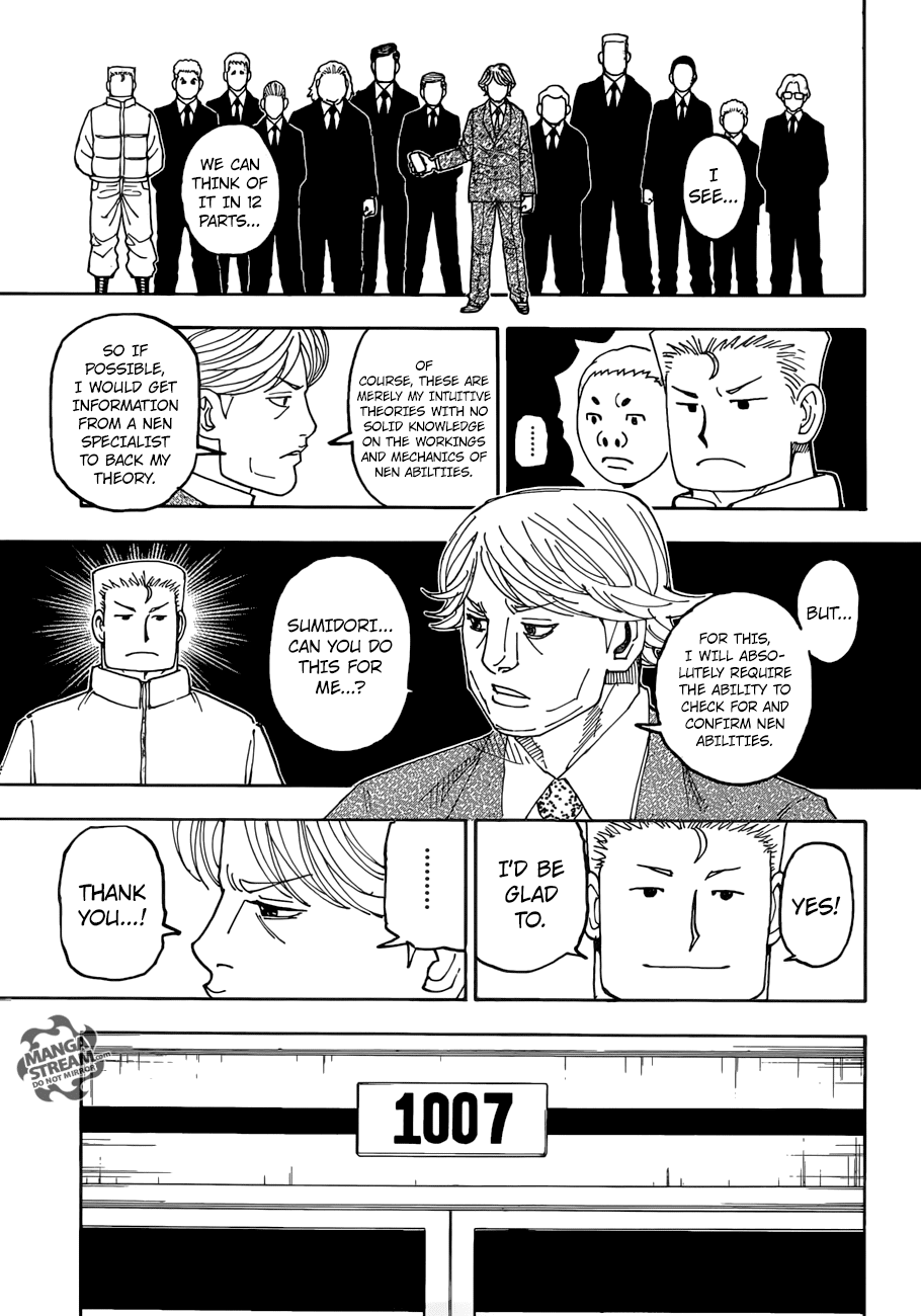 Hunter X Hunter chapter 386 page 8