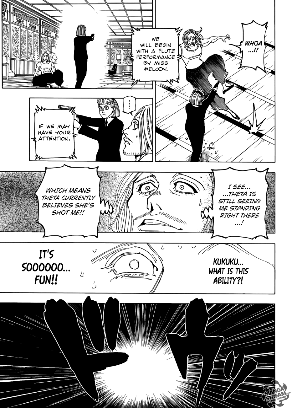 Hunter X Hunter chapter 387 page 14