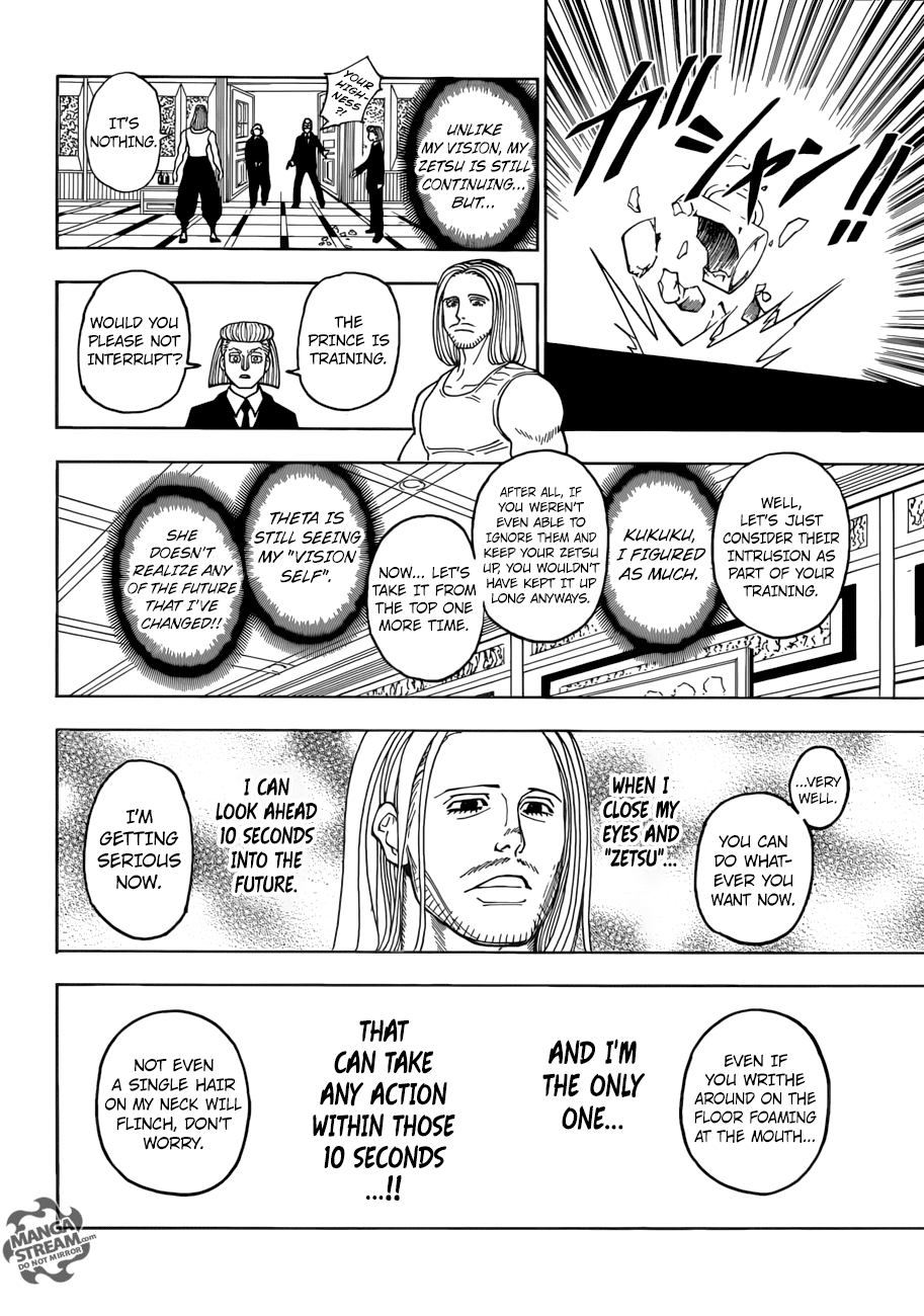 Hunter X Hunter chapter 387 page 9