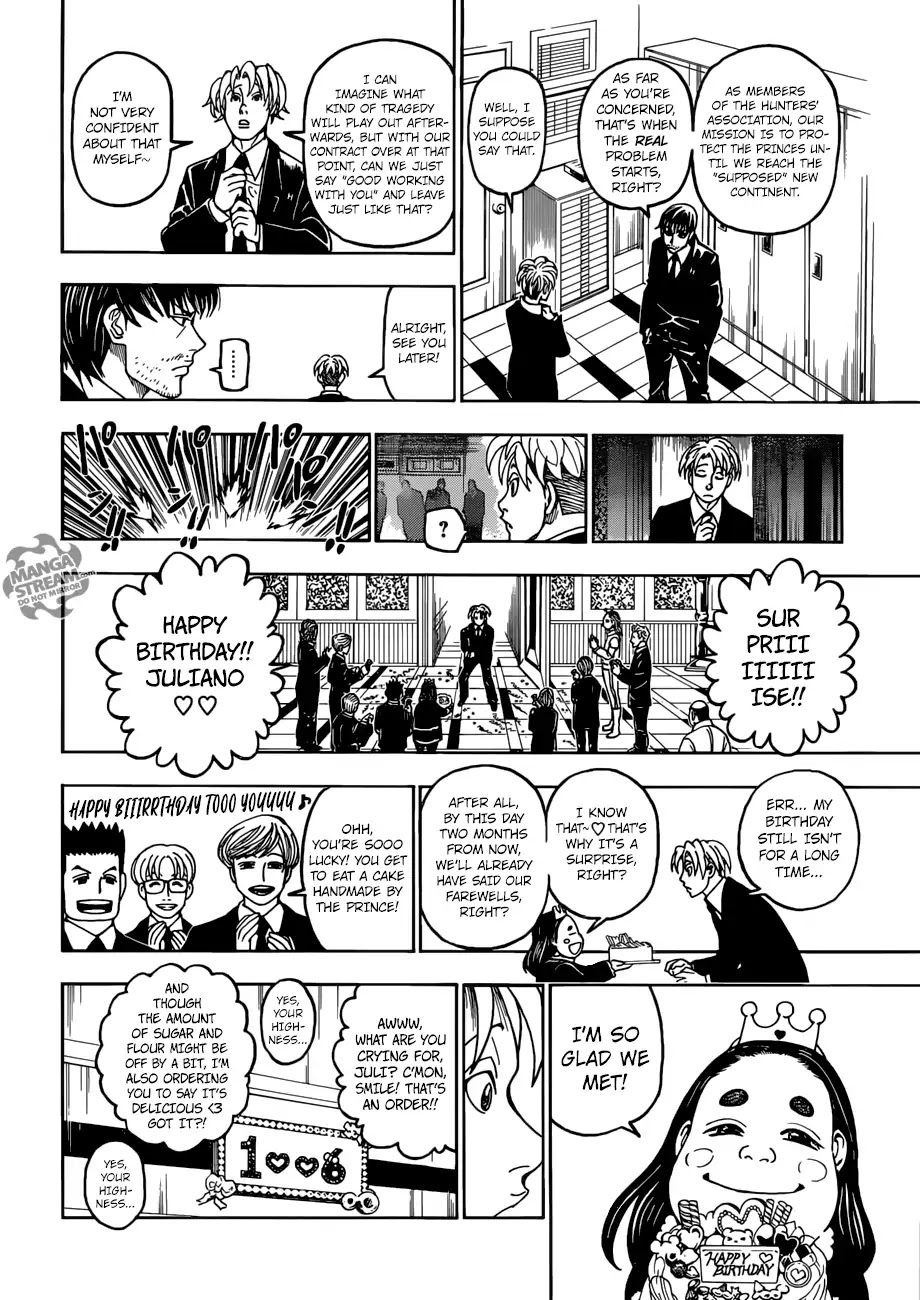 Hunter X Hunter chapter 389 page 11