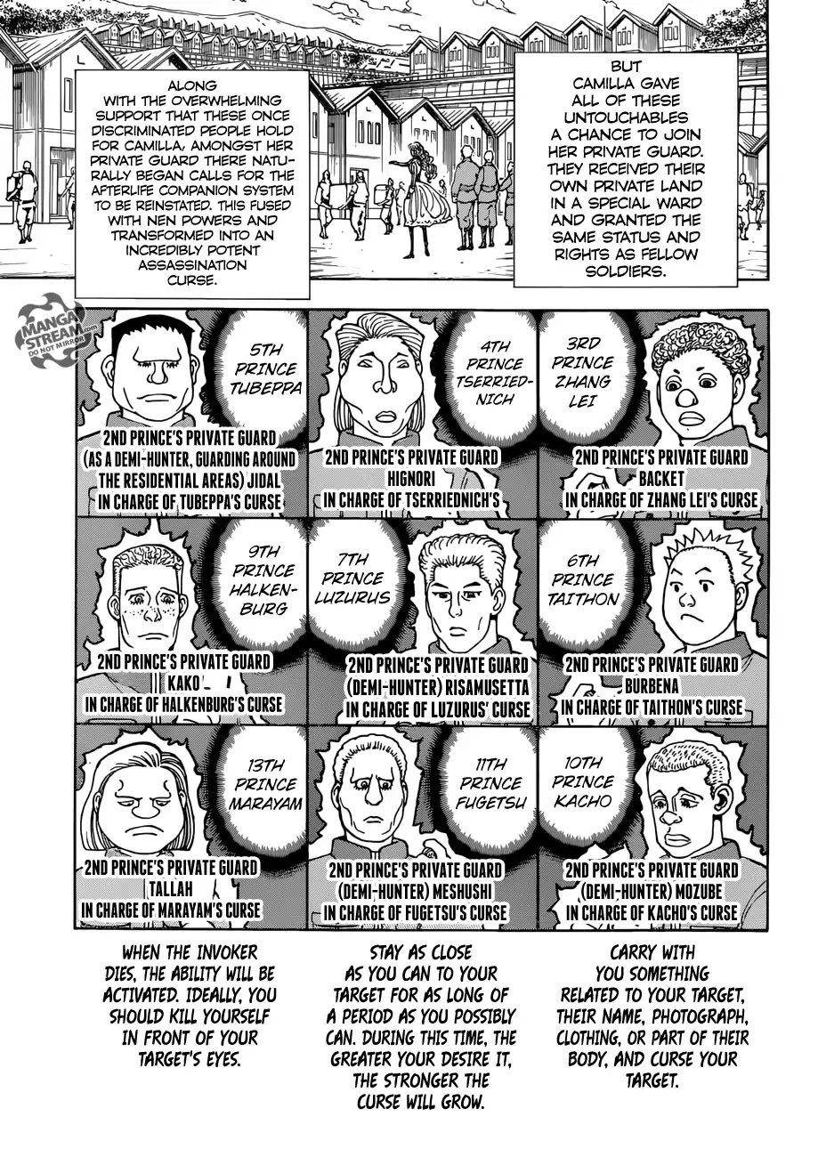 Hunter X Hunter chapter 389 page 16